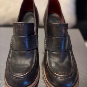 Freebird Bellevue Black/Brown Leather Women's Loafers